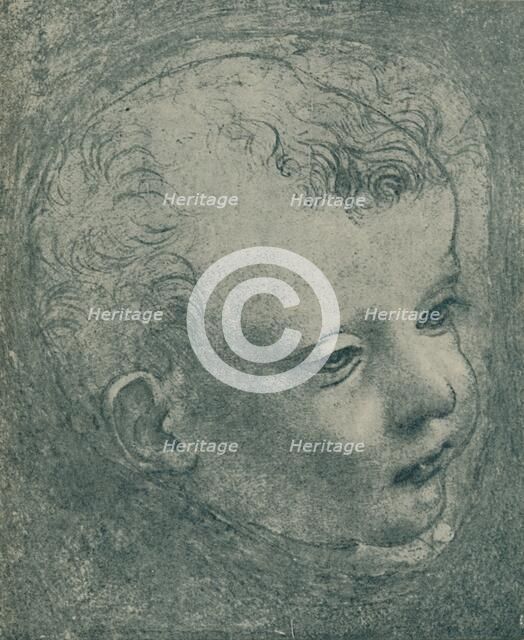 'Study of a Child's Head', 1482-1483, (1932). Artist: Leonardo da Vinci.