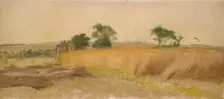 Study of a Cornfield, mid 19th century. Artist: George Heming Mason