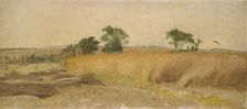 Study of a Cornfield, mid 19th century. Artist: George Heming Mason