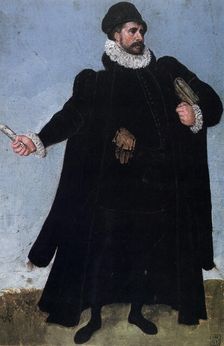 Study of a Costume 16th century. Artist: Lucas van Valckenborch