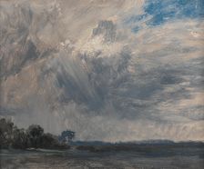 Study of a Cloudy Sky, ca. 1825. Creator: John Constable