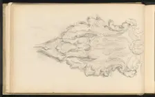 Study of a Decorative Ornament, 1879/1882. Creator: Paul Cezanne