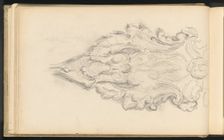 Study of a Decorative Ornament, 1879/1882. Creator: Paul Cezanne