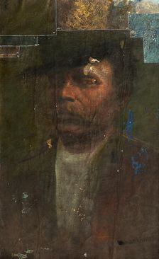 Study of a Farmer in a Hat, 1880-1900. Creator: Ladislav Mednyanszky