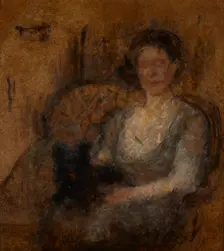 Study of a Female Figure, c1930. Creator: Olga Boznanska