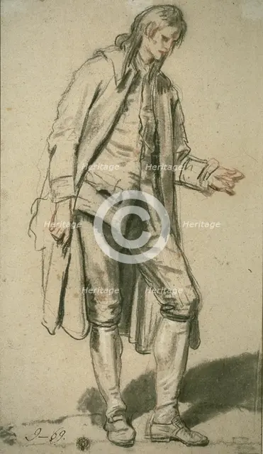 Study of a Groom, c. 1760. Creator: Jean-Baptiste Greuze.