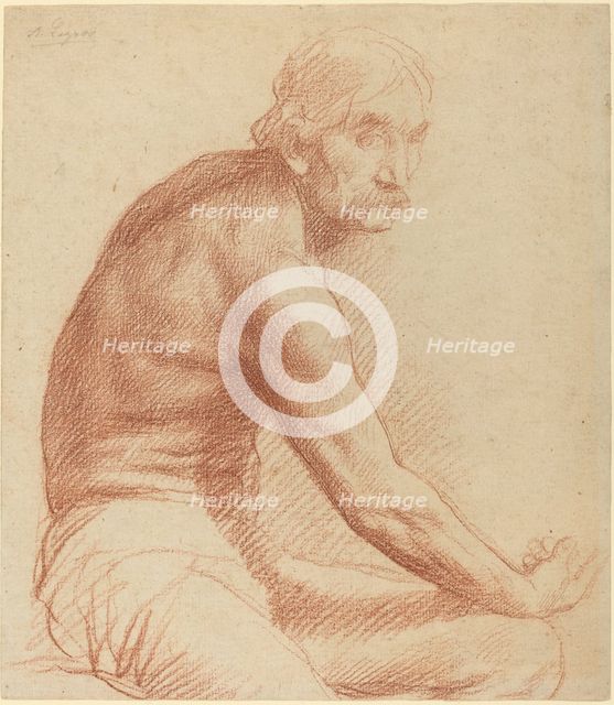 Study of a Greek. Creator: Alphonse Legros.