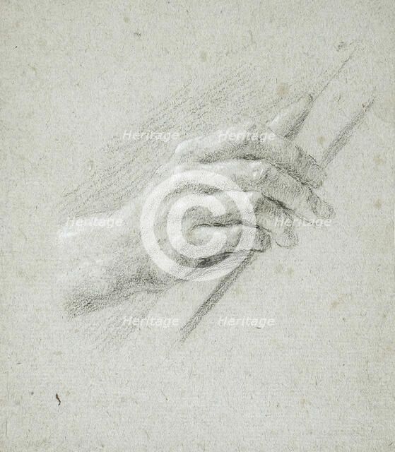 Study of a Hand, 17th century. Creator: Unknown.