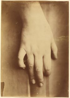 Study of a Hand, 1865. Creator: Unknown