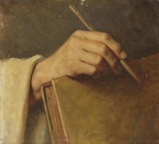 Study of a Hand. Creator: Amalia Lindegren