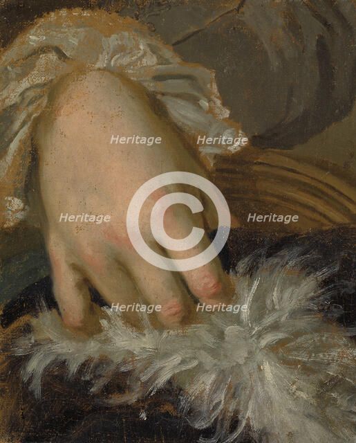 Study of a Hand, late 18th-early 19th century. Creator: Lorens Pasch the Younger.