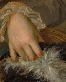 Study of a Hand, late 18th-early 19th century. Creator: Lorens Pasch the Younger