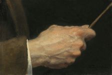 Study of a Hand, late 19th-early 20th century. Creator: Robert Thegerstrom