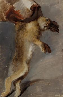 Study of a Hare, around 1815. Creator: Johann Peter Krafft