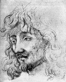 Study of a Head 17th century (1882)