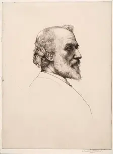 Study of a Head. Creator: Charles Holroyd