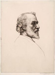 Study of a Head. Creator: Charles Holroyd