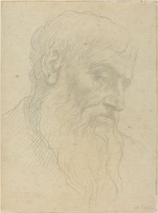 Study of a Head. Creator: Alphonse Legros