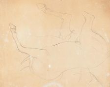 Study of a Horse [verso], after 1807. Creator: William Etty
