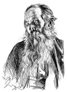 Study of a Jew c1880-1882. Artist: Adolph Menzel