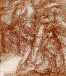 Study of a Knight, by Leonardo De Vinci, 1913. Artist: Leonardo da Vinci