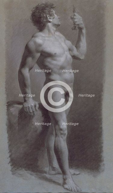 Study of a Man, between c1810 and c1820. Creator: Pierre-Paul Prud'hon.