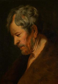 Study of a Man's Head, 1610-1678. Creator: Unknown