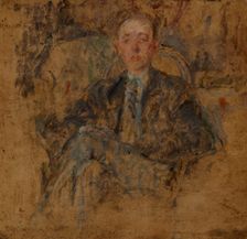 Study of a Male Figure, c1925. Creator: Olga Boznanska