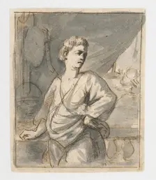 Study of a male portrait, 1701/1800. Creator: Unknown