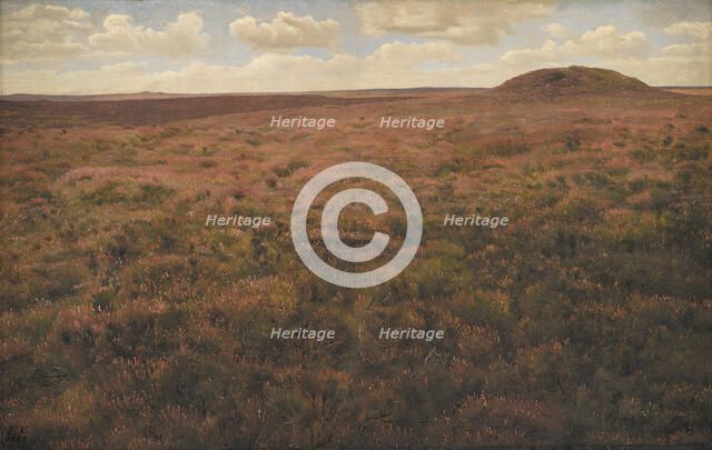 Study of a Moor, 1854. Creator: Frederik Vermehren.