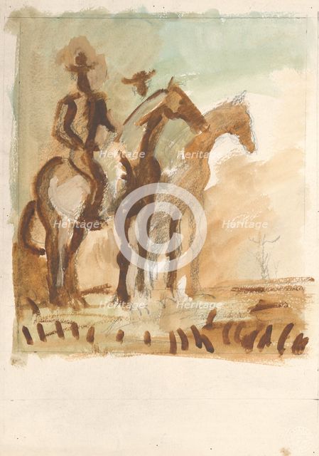 Study of a Patrolman, 1930-1939. Creator: Cyprian Majernik.
