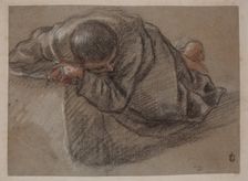 Study of a Prostrate Monk, c1612. Creator: Fra Semplice da Verona