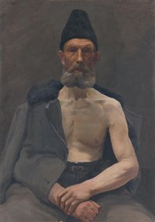 Study of a Russian captive, 1922. Creator: Ladislav Treskon