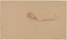Study of a Scroll, 1890/1897. Creator: Charles Sprague Pearce