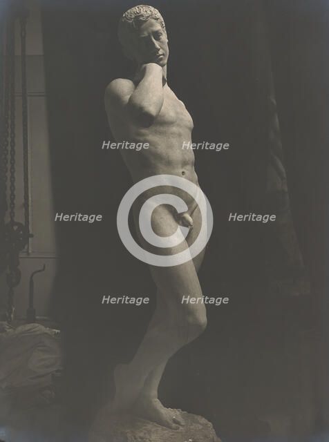 [Study of a Sculpture], ca. 1900. Creator: Attributed to Eugène Druet.