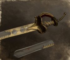 Study of a Sabre, before 1874. Creator: Stanislaus von Chlebowski