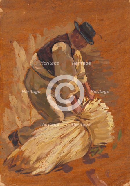 Study of a Sheaf-Binder, around 1928. Creator: Stefan Polkorab.