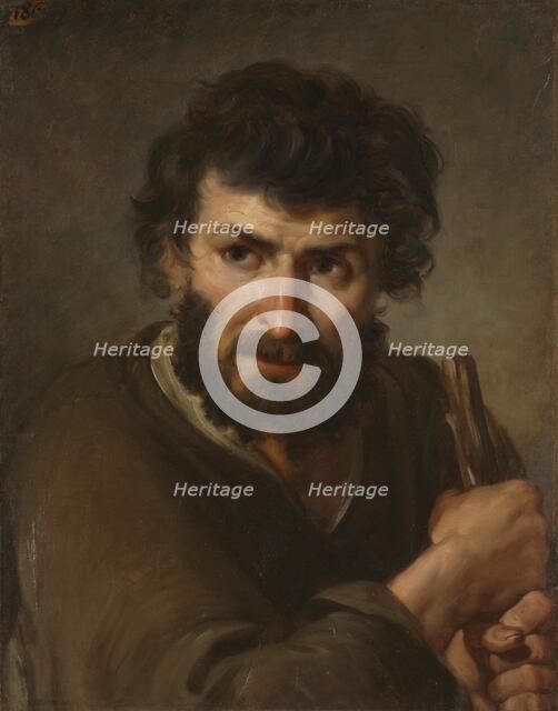 Study of a Shepherd, 1700s. Creator: Unknown.