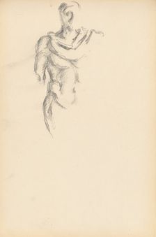 Study of a Standing Male Figure after the Antique, c. 1895. Creator: Paul Cezanne