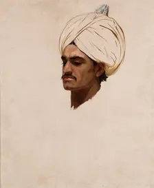 Study of an Arab's Head, between 1864-1876. Creator: Stanislaus von Chlebowski