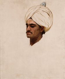 Study of an Arab's Head, between 1864-1876. Creator: Stanislaus von Chlebowski
