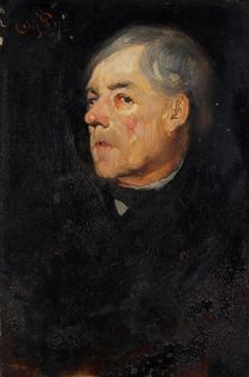 Study of an old Man, 1875. Creator: Eilif Peterssen