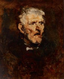 Study of an Old Man, about 1878. Creator: Joseph Frank Currier