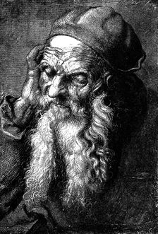 Study of an Old Man late 15th - early 16th century (1882)