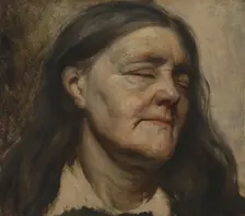 Study of an Old Woman, c.1856-c.1857. Creator: Matthijs Maris