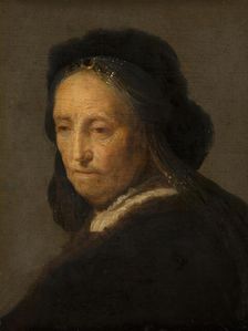 Study of an Old Woman, c1630-1660s. Creator: Rembrandt Harmensz van Rijn