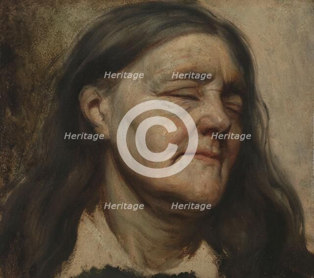 Study of an Old Woman, c.1856-c.1857. Creator: Matthijs Maris.