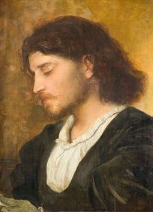 Study Of Gennaro, A Venetian Nobleman, 1840-1890. Creator: George Frederick Watts