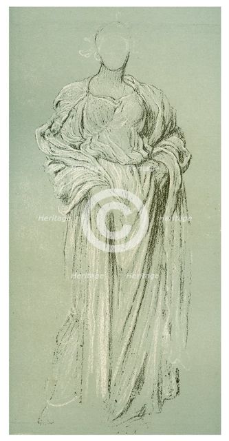 'Study of Daphnephoria', c1880-1882. Artist: Frederic Leighton