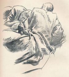 Study of Drapery c1916. Artist: John Singer Sargent